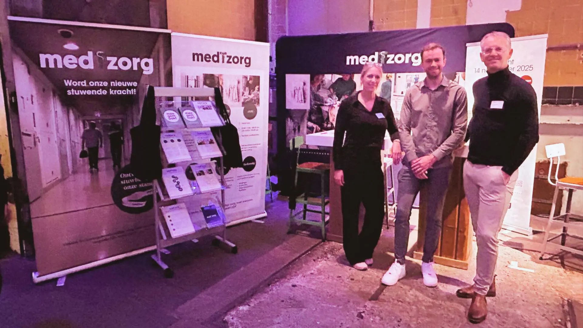 Foto van standbemanning tijdens LHV Startersdag 2025