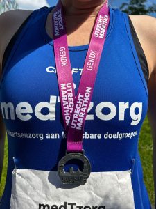 Dames medaille Utrecht marathon 2024