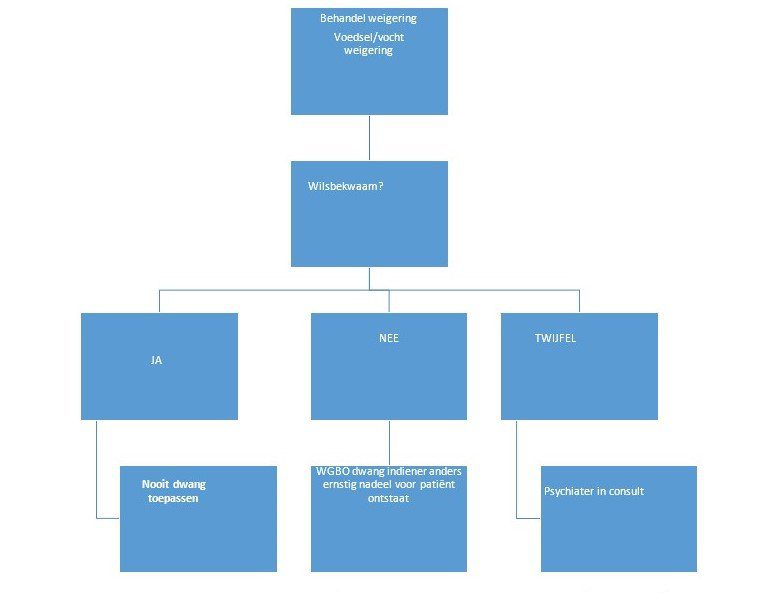 Diagram Wilsbekwaamheid in PI