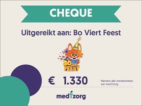 Cheque Bo Viert Feest