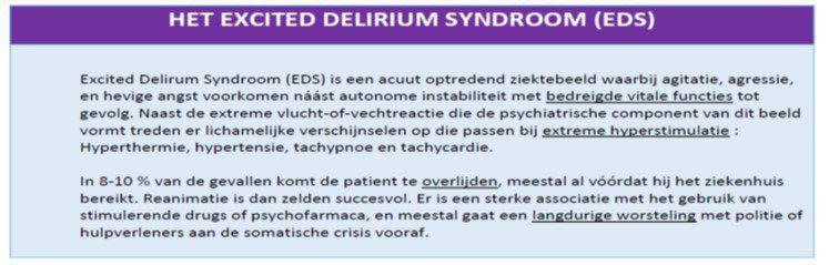 Casus - Een opgewonden toestand EDS