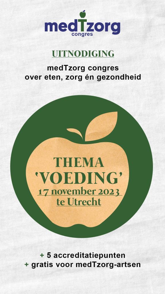 Uitnodiging medTzorg congres voor huisartsen - Food for Zorg