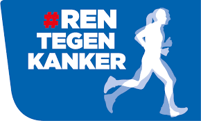 Ren tegen kanker voor KWF kankerbestrijding tijdens de Singelloop Utrecht