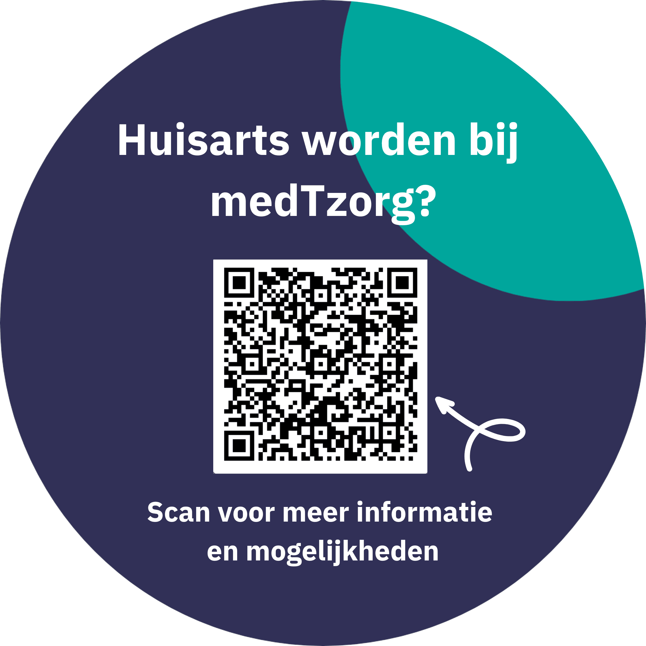 Bierviltje met QR code voor inschrijving huisarts