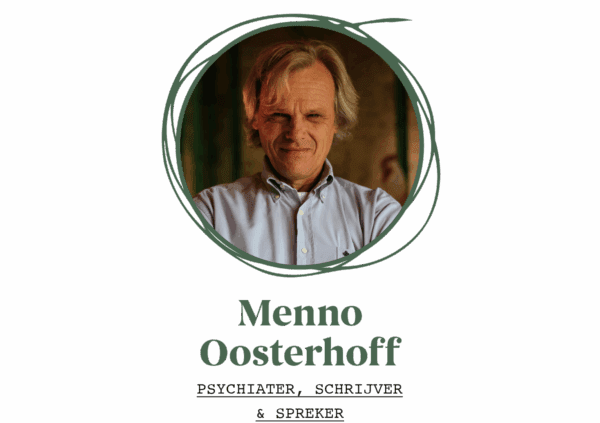 Foto van Menno Oosterhoff, spreker tijdens het medTzorg congres Uit de War