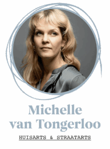 Foto van Michelle van Tongerloo plenaire spreker tijdens medTzorg congres Uit de war