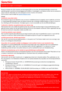 Afbeelding van tijdschrift Sancties inhoud