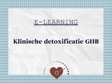 Afbeelding van aankondiging e-learning Klinische detoxificatie GHB